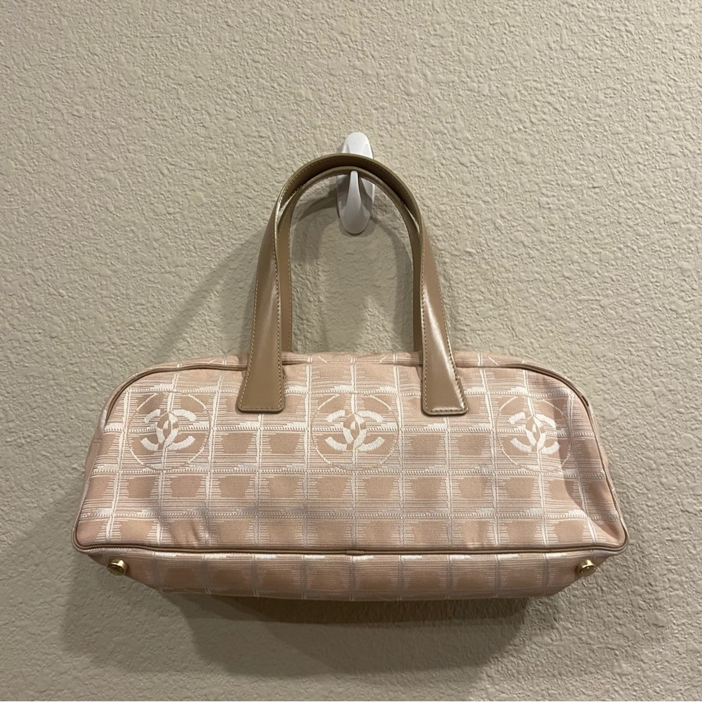 Authentic CHANEL Travel Line Boston Bag